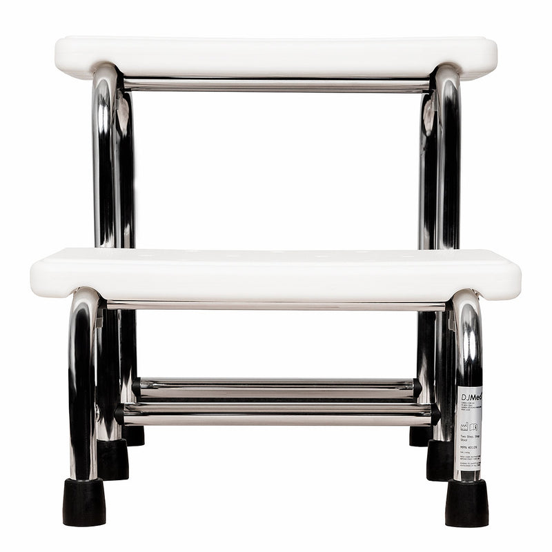 Two Step Stool With Handrail
