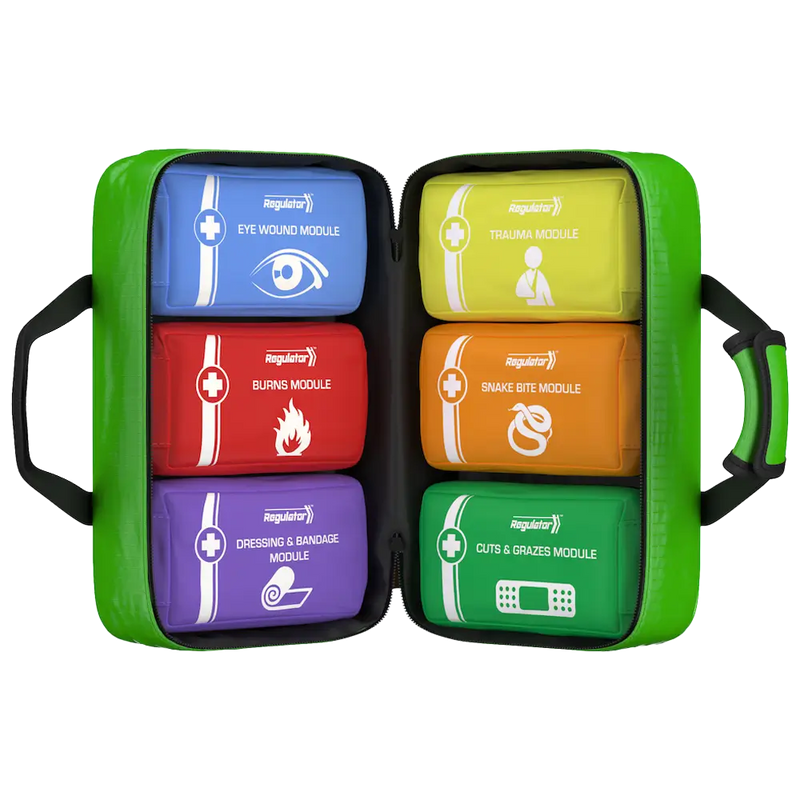 Modular First Aid Kit 4 Series Softpack Emergency - 6 Modules