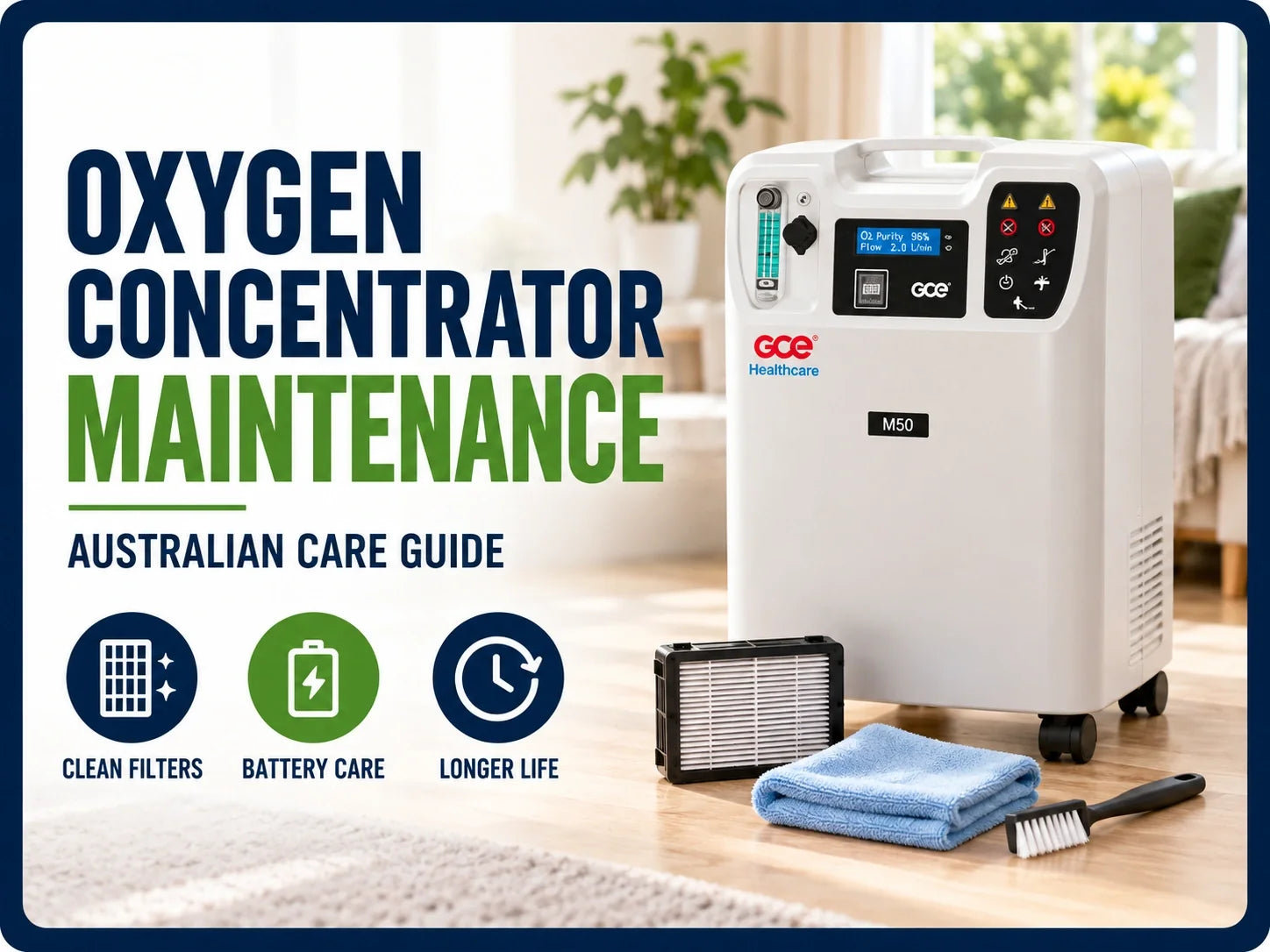 How to Maintain Your Oxygen Concentrator: The Complete Australian Care Guide (2026)