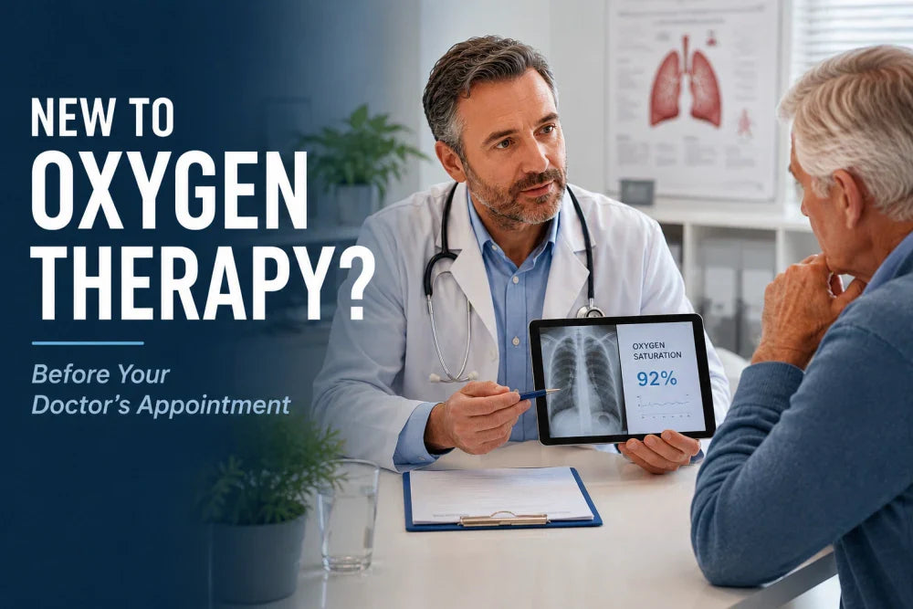 New to Oxygen Therapy? Everything You Need to Know Before Your Doctor's Appointment