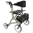 Rolio+ Plus Bariatric Walker Rollator - Olive Grey