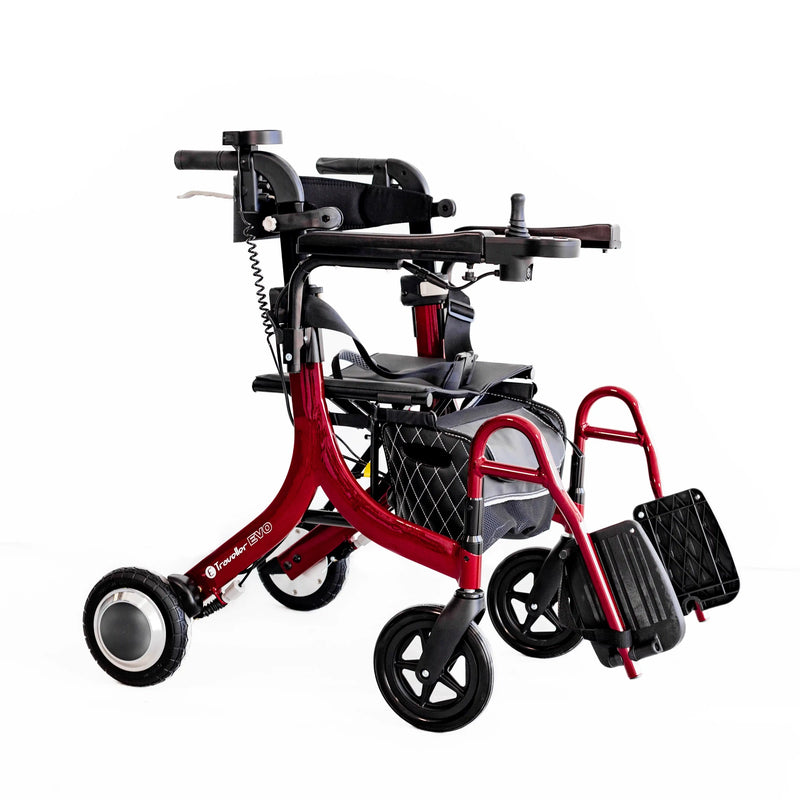 3 In 1 EVO E-Traveller Hybrid Multi Tasker Rollator Walker Electric Wh