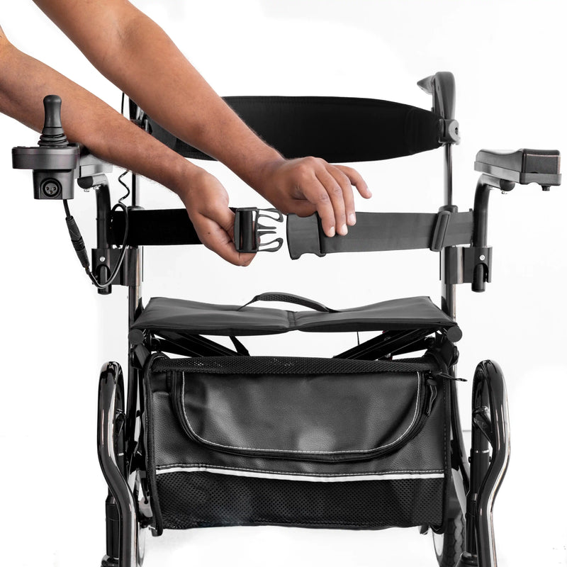 3 In 1 EVO ETraveller Hybrid Multi Tasker Rollator Walker Electric Wh