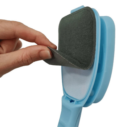 Bakslap Replacement Sponge close up texture and velcro