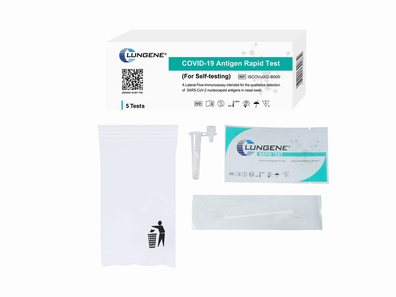 Clungene Very High Sensitivity Rapid Antigen Nasal Test Nov 2025 – 100 Pack
