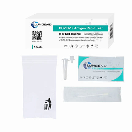 Clungene Very High Sensitivity Rapid Antigen Nasal Test Apr 2026 – 1300 Pack