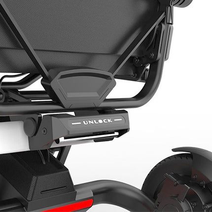 MovingStar Titan Electric Wheelchair rear view