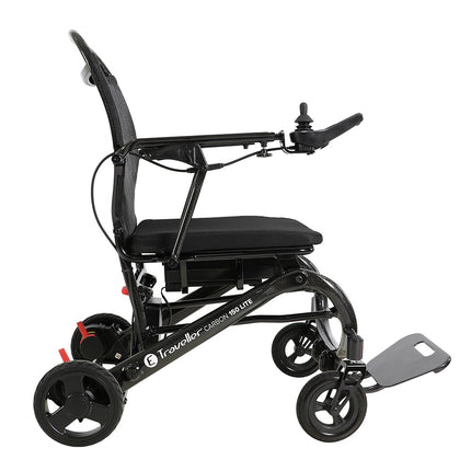 E-Traveller Carbon 150 Lite Carbon Fibre Front Folding Electric Wheelchair