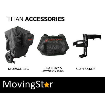 MovingStar Titan Portable Electric Wheelchair