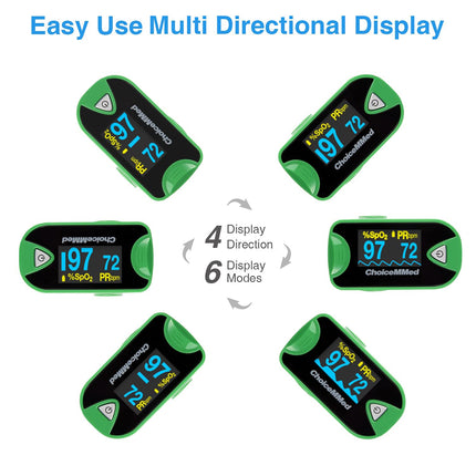 ChoiceMed C26 MD300 Fingertip Pulse Oximeter product packaging