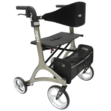 Rolio+ Plus Bariatric Walker Rollator - Olive Grey