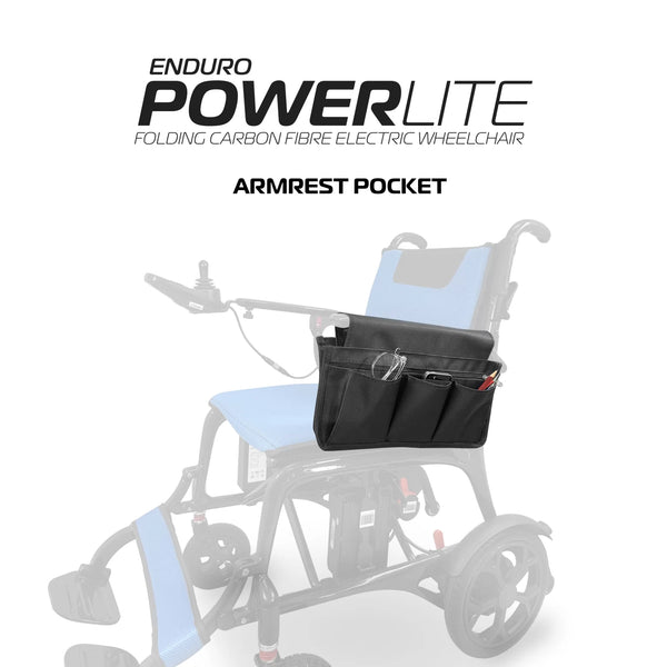 Armrest Pocket For Ikon Enduro Wheelchair