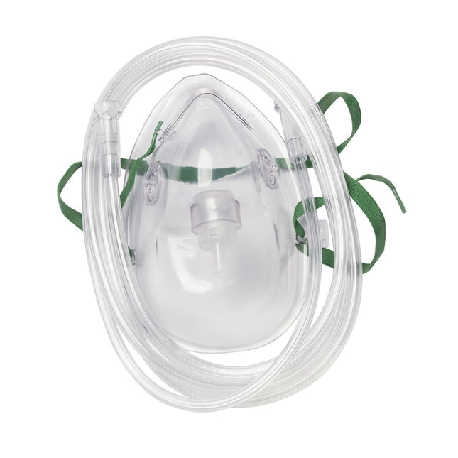 M-Devices Oxygen Mask 2.1m Tubing-Adult (Elongated Shape)
