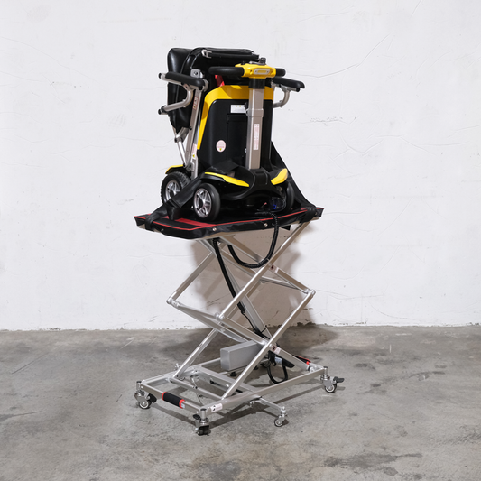 Health Rider With Lift E-Traveller EzyLifter Scooter Wheelchair Platform Lift – Rapid medical