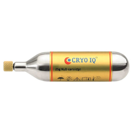 CryoIQ 25g N2O gas cartridge single pack