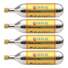 CryoIQ 25g N₂O Gas Cartridges 4-pack