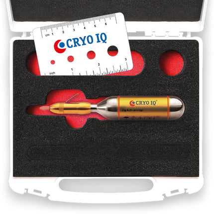 CryoIQ Pro device inside carry case