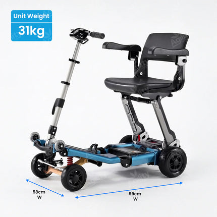 Luggie Freerider Elite Deluxe Mobility Scooter