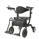 3 In 1 EVO Elite E-Traveller Hybrid Multi Tasker Rollator Walker Electric Wheelchair