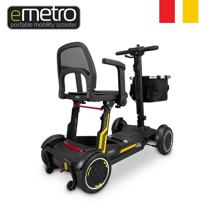 IK5SE eMetro Portable Mobility Scooter folded
