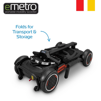 IK5SE eMetro Portable Mobility Scooter side view