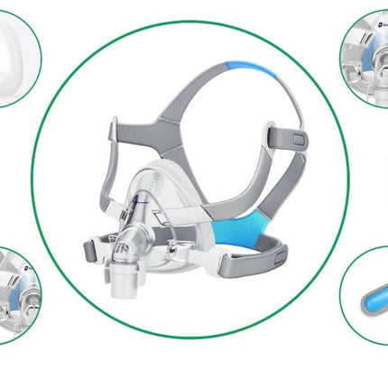 SecurePlus CPAP Full Face Mask lifestyle in use