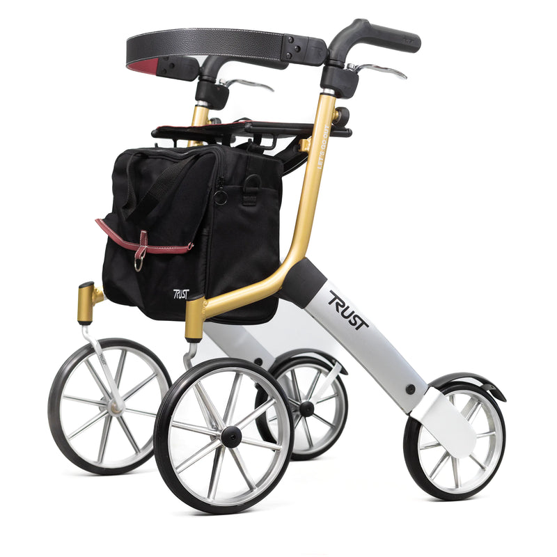 Let's Go Out Rollator Mobility Wheelie Walker - Trust Care
