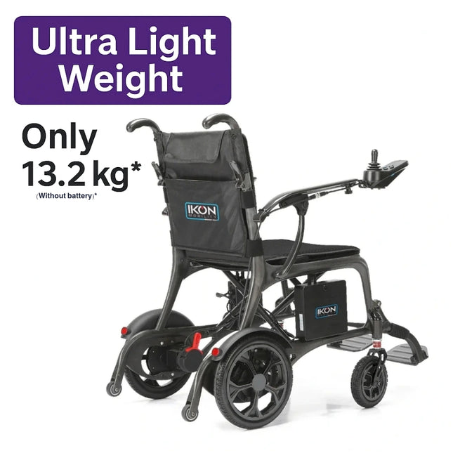 Ikon Enduro Powerlite Folding Carbon Fibre Electric Wheelchair