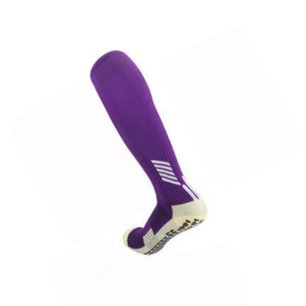 GripperzSocks Knee High Socks Purple