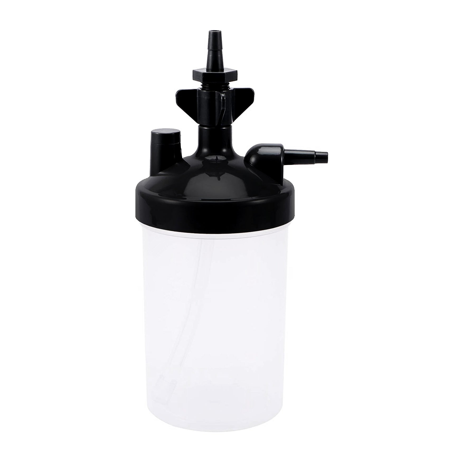 Humidification Rectangular Bottle O2 Port Humidifier Bottle For Oxygen Concentrator – Rapid medical