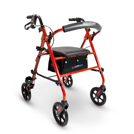 Redgum Adjustable Height Lightweight Seat Walker - 8" Wheels