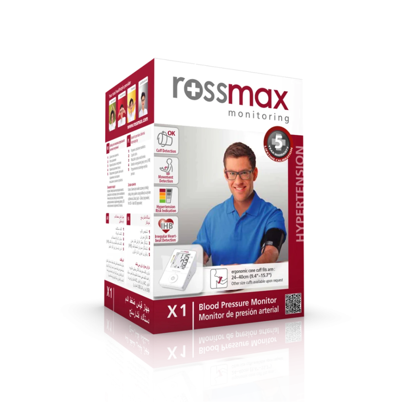 Rossmax X1 Blood Pressure Monitor Standard