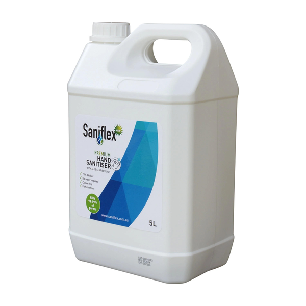 Saniflex Rinse Free Hand Sanitiser 5L - 2pc