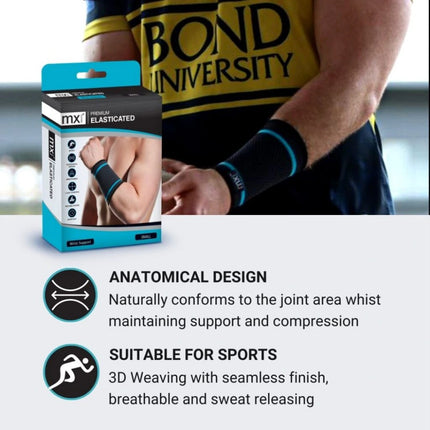 Mx Hand Support MX Health Premium Elasticated Wrist Support – Rapid medical