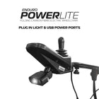 Ikon Enduro Wheelchair X-LUSB – PLUG IN LIGHT & USB POWER PORT