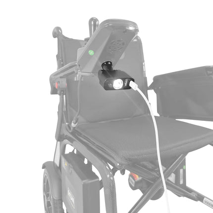 Ikon Enduro Wheelchair X-LUSB – PLUG IN LIGHT & USB POWER PORT