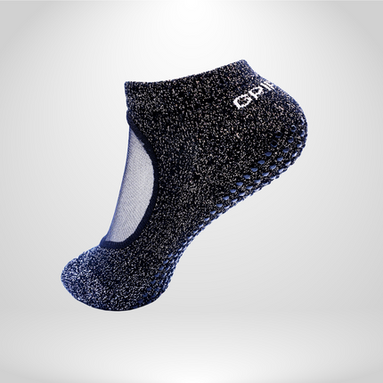 GripperzSocks Ballet Socks shimmer sparkle close up