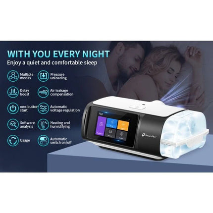 Secure Plus CPAP Machine 3.0 Auto and CPAP Mask Set (Home & Travel)