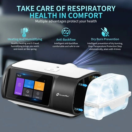 Secure Plus CPAP Machine 3.0 Auto and CPAP Mask Set (Home & Travel)