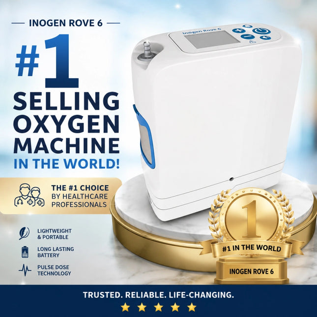 Inogen One Rove 6 Portable Oxygen Concentrator 16-cell