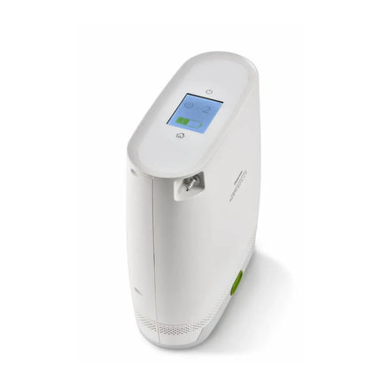 Philips SimplyGo Mini touchscreen and oxygen outlet