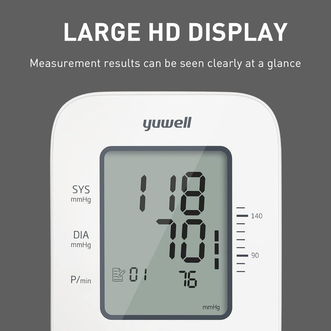 Yuwell YE660D blood pressure monitor cuff detail