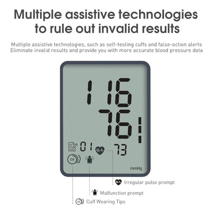 Yuwell YE660D blood pressure monitor voice broadcast feature