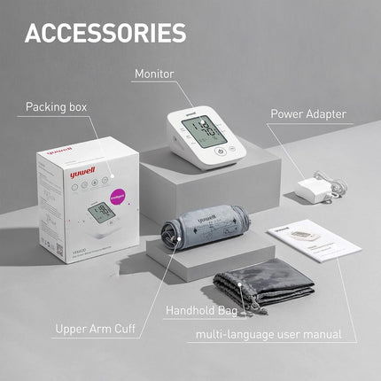 Yuwell YE660D blood pressure monitor memory function