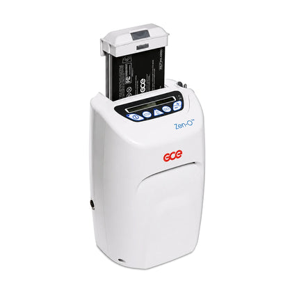 GCE Zen-O Continuous Portable Oxygen concentrator Dual battery