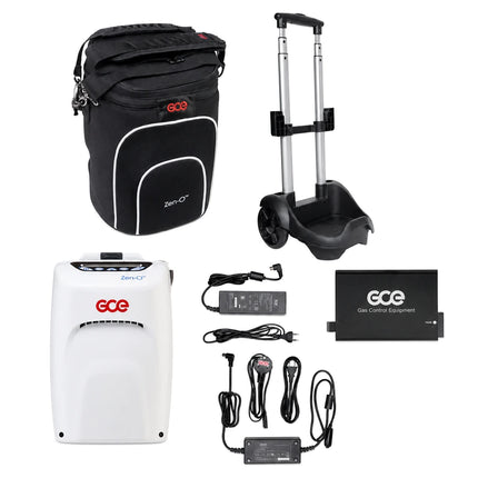 GCE Zen-O Continuous Portable Oxygen concentrator Dual battery
