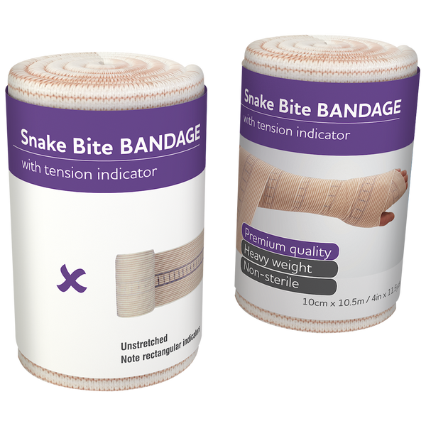 Snake Bite Bandage with Indicator 10cm x 4.5m