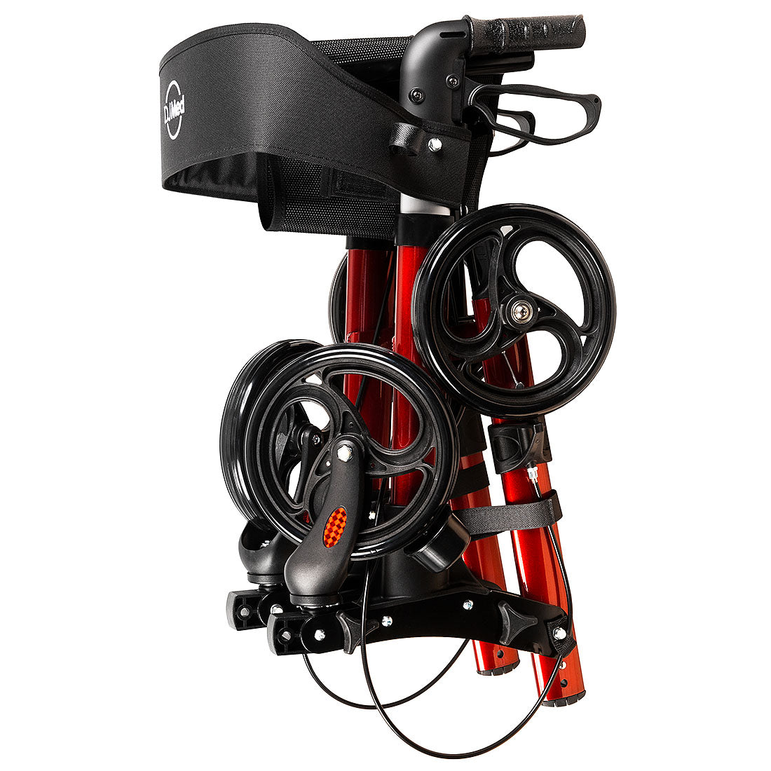 Euro Mobility Wheelie Walker 4 Wheelie Rollator Walker