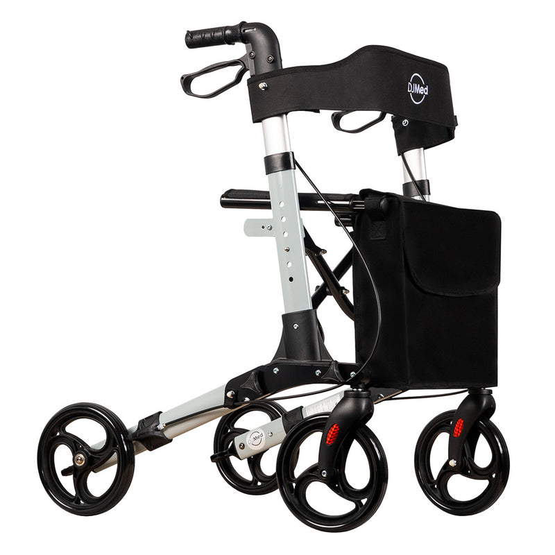 Euro Mobility Wheelie Walker – 4 Wheelie Rollator Walker