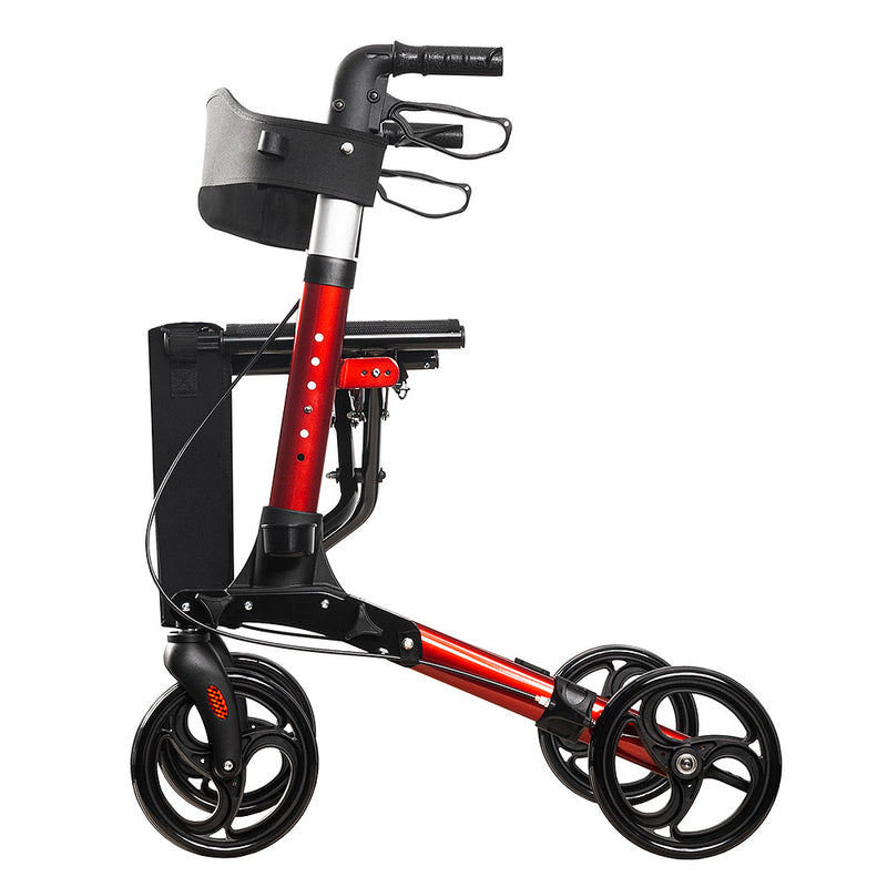 Euro Mobility Wheelie Walker – 4 Wheelie Rollator Walker